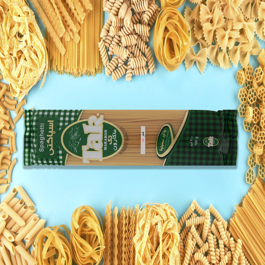 اسپاگتی تک ماکارون 1.4 ( 700 گرم)