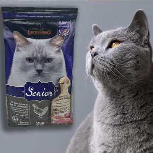 غذای خشک گربه لئوناردو سینیور تقویتی 2 کیلو
